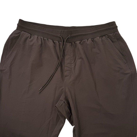 Old Navy 3X Brown Pull-on Jogger Crop Pants Pockets Elastic Waist Drawstring - Picture 3 of 15